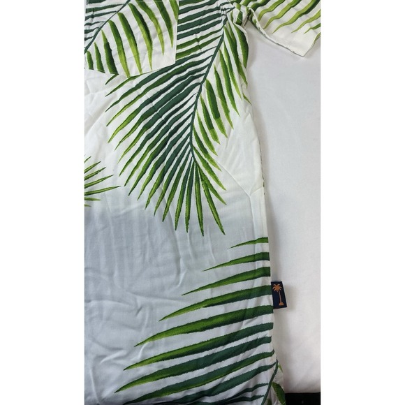 Margaritaville Men's Casual Shirt SZ S Button Down Palm LeafTropical Aloha Shirt - Picture 4 of 4
